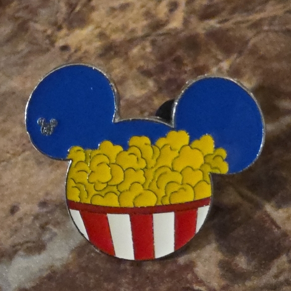 Disney Accessories - Disney Pin - Hidden Mickey Popcorn Mickey Ears – 3 of 5 Collector Trading Pin